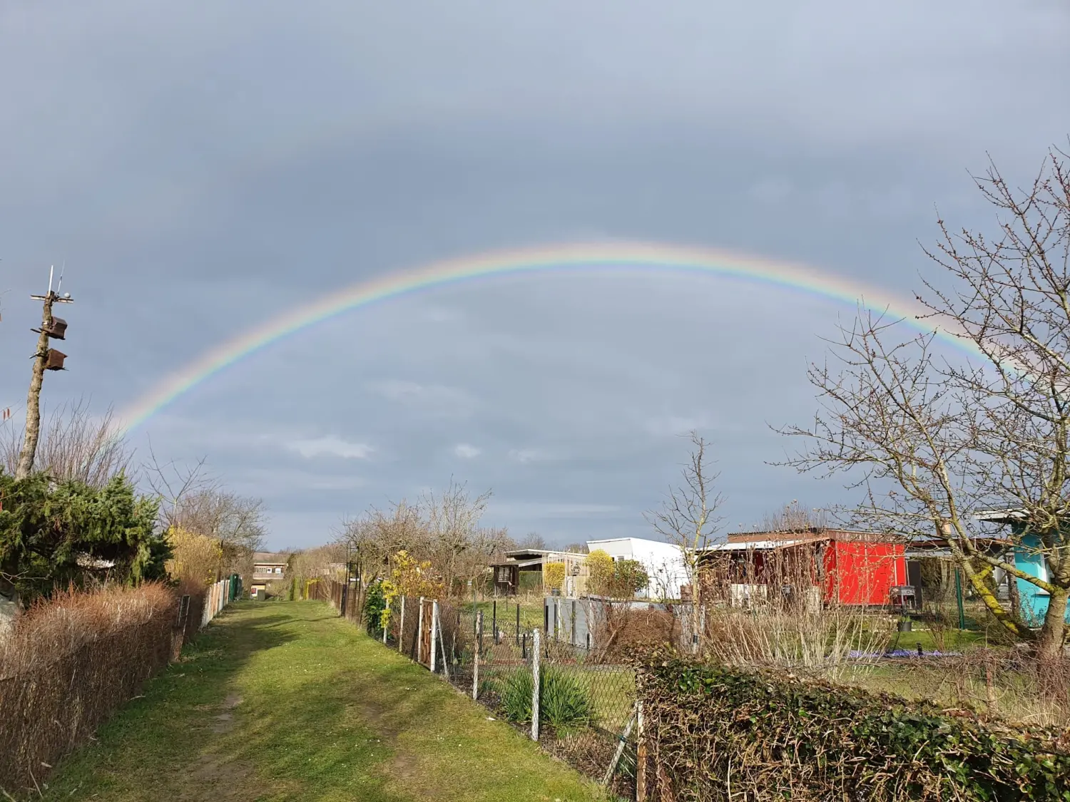 Regenbogen am Himmel von KGV Waldeck e.V. Wolgast
